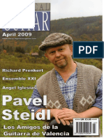 Dokumen - Tips - Pavel April 2009 Pavel Classical Guitar Magazine Pavel Steidl Defected I