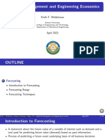 IEEM Forecasting Techniques