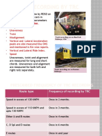 Track recording TRC and its reports