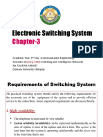 Electronic Switching System Requirements