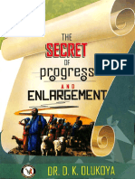 The Secrets of Progress and Enlargement — D K Olukoya