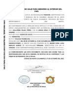 CASO 7 AUTORIZACION DE VIAJE PARA MENORES AL INTERIOR DEL PAIS - GRUPO 06