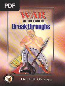 War at The Edge of Breakthroughs - D K Olukoya