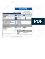 Diagrama de Gantt: Tarea Progreso Inicio FIN