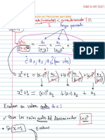 CLASE 33 (29/10/21) : Más Ejercicios Sobre Separación en Fracciones Parciales