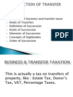 1-Inroduction - Transfer Taxes