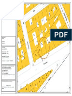 Plan Cadastrale de La Rue Tronchet, Paris - 2