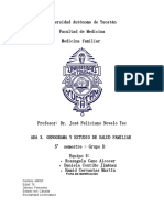 Nombre: MRSP Edad: 76 Género: Femenino Estado Civil: Casada Escolaridad: Licenciatura