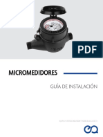 Manual de Instalación y Operación para Micromedidores Mecánicos - V2