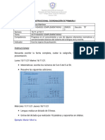 Tareas para El Martes 16 y Jueves 18