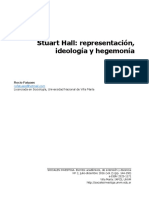 Stuart Hall Representación, Ideologia y Egemoniaaa