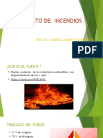 Conato de Incendios: Realizo: Gabriela Jaquelin Contreras Cruz