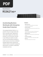 Synology RS3621xs+ Data Sheet Enu