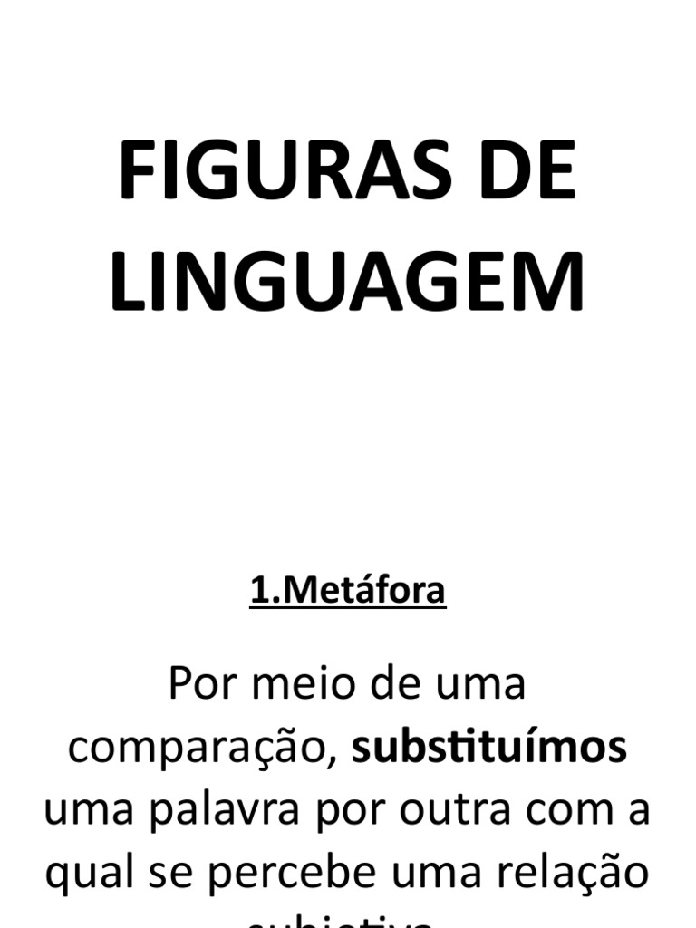 Figuras de Linguagem | PDF | Amor