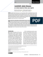 Creutzfeldt-Jakob Disease. Literature Review Based On Three Case Reports. 2022