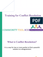 Conflict Resolution