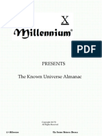 10th Millennium - The Known Universe Almanac
