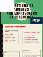 Frequency Adverbs