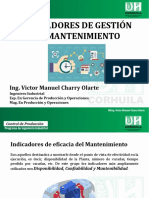 Indicadores Gestiòn Mantenimiento