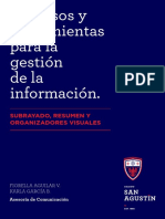 Subrayado, Resumen Y Organizadores Visuales: Fiorella Aguilar V. Karla García B