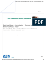 Espiritualidade e Alimentação - Como o Que Comemos Influencia Nossa Vida - SEGS - Portal Nacional de Seguros, Saúde, Info, Ti, Educação