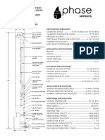 Advanced sensor systems pressure sensor specifications