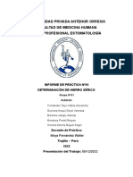 Universidad Privada Antenor Orrego Facultad de Medicina Humana Escuela Profesional Estomatología