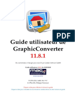 Guide Utilisateur de Graphicconverter: Un Convertisseur D'Images Pour Macos Par Lemke Software GMBH