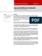 Tipos Penales Basicos de La Violacion. Alemania Argentina Colombia Espana Mexico 2021 GW