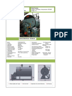 Caldera Pirotubular Horizontal de 150 BHP Codigo 18
