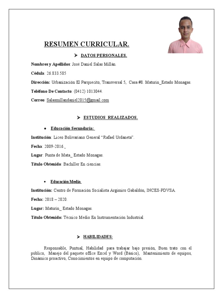 Resumen Curricular 2 PDF Scada - 1697134244