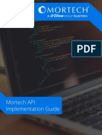 MortechAPI Implementation