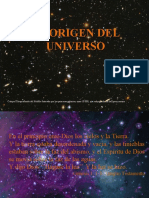 El Origen Del Universo