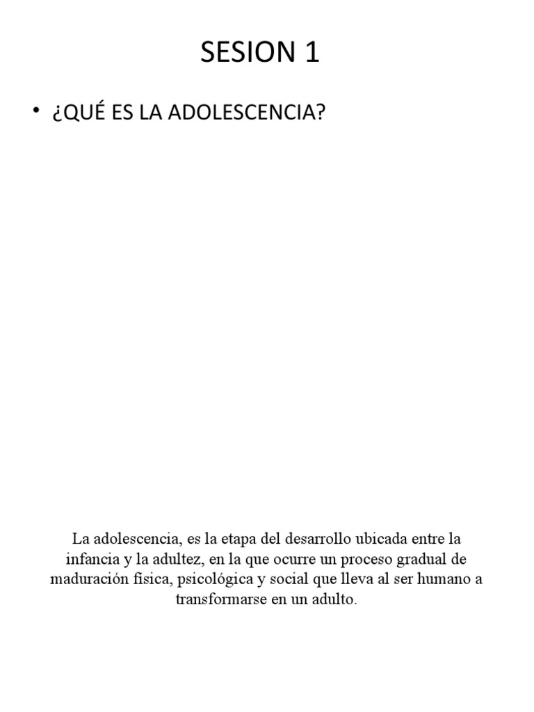 Adolescencia: Cambios y Crecimiento | PDF | Adultos | Adolescencia