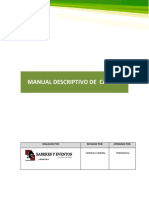 Manual Descriptivo de Cargos: Realizado Por: Revisado Por: Aprobado Por