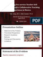 Developing Pre-Service Teacher Self-Efficacy Through A Collaborative Teaching Experience in Mexico