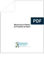 Manual para El Diseño de Proyectos de Salud - PDF