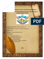 "Año Del Bicentenario Del Perú: 200 Años de Independencia" Instituto de Educación Superior Tecnológico Público "Eleazar Guzmán Barrón" Huaraz