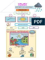 Comunicación: ¿Qué Hacer Frente A Las Lluvias Intensas?