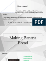 Making Banana Bread PowerPoint