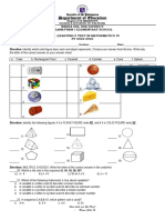 Republic of the Philippines Third Quarterly Test in Mathematics VI