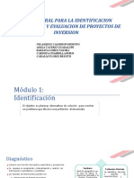 Guía para identificar, formular y evaluar proyectos de inversión