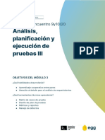 QA E9y10 - Análisis, Planificación y Ejecución de Pruebas III