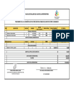 Presupuesto Interventoria