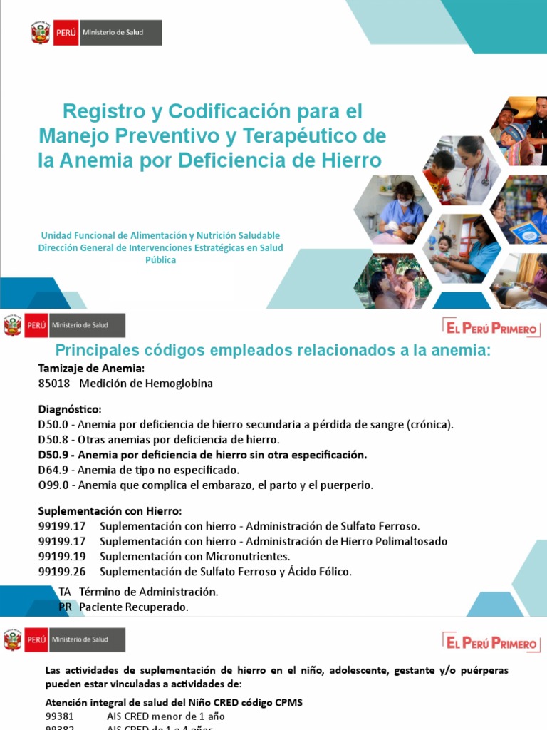 Registro y Codificacion His 2021 | PDF | Anemia | El embarazo