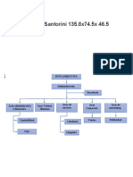 Escritorio Santorini 135.8x74.5x 46.5 Teca: Administración Secretaria