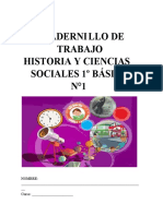 Cuaderni Llo de Trabajo Historia Y Ciencias Sociales 1º Básico N°1