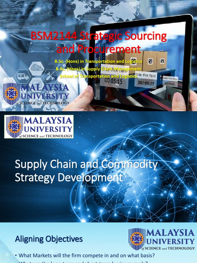 Lecture Note 2 - Supply Chain and Commodity Strategy Development | PDF ...