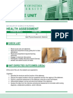 CM3 Cu14 Assessment of Abdomen