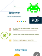 Spacewar: Thiết kế ứng dụng di động